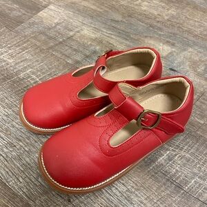 Classic Red Kids Shoes